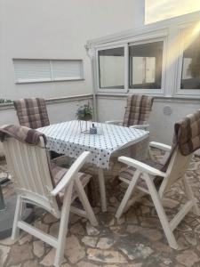 Posezení v ubytování Apartma Virski Raj