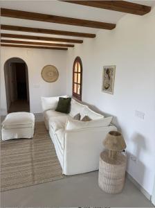 Ένα ή περισσότερα κρεβάτια σε δωμάτιο στο Villa Estrellas
