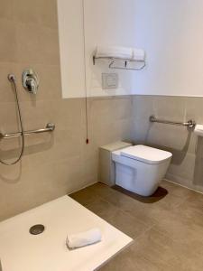 Koupelna v ubytování CAVALLO Hotel Noventa di Piave