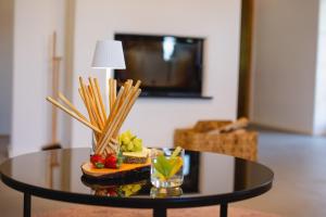 Nápoje v ubytování Traumhaftes Chalet mit Sauna und Whirlpool Refugium am Rehberg