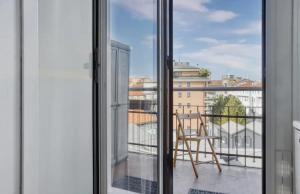 Μπαλκόνι ή βεράντα στο Monolocale in Centro Milano - AC - WiFi