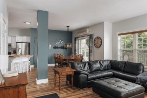 Η κουζίνα ή μικρή κουζίνα στο Bike in bike out, Plein air, villégiature Mont-Blanc