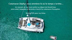 Fotografie z fotogalerie ubytování Rêves de Tropiques - Grands studios avec piscine vue océan accès plage direct v destinaci Cul de Sac