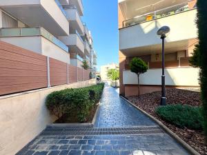 Bygningen som lejligheden ligger i