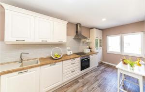Η κουζίνα ή μικρή κουζίνα στο 4 Bedroom Lovely Home In Vinisce