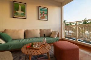 Istumisnurk majutusasutuses Appartement Ti Balcon - Plage à 20m