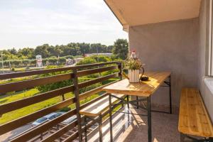 Balkon lub taras w obiekcie Apartment Pula 2