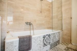 Koupelna v ubytování Villa Bohemia
