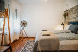 Postel nebo postele na pokoji v ubytování Villa Bohemia