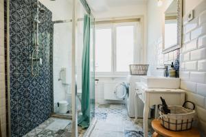 Koupelna v ubytování Villa Bohemia