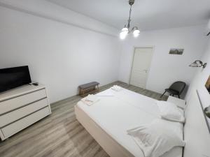 Postel nebo postele na pokoji v ubytování Vila Victory