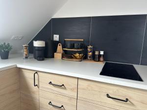 Kuchyň nebo kuchyňský kout v ubytování Apartments 23