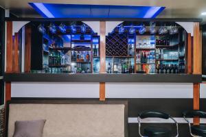 Lounge nebo bar v ubytování Hotel View Point Nagarkot