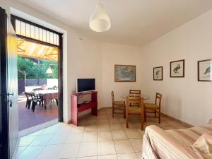 Μια τηλεόραση ή/και κέντρο ψυχαγωγίας στο Casa duna sulla spiaggia