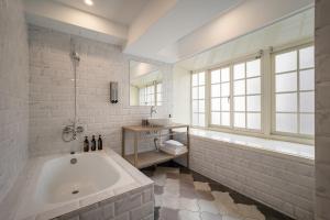 Vannituba majutusasutuses 慶爾喜旅館長沙館Cheers Loft Self Check-in Hotel