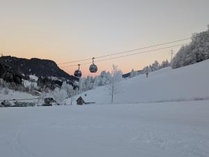 Gästehaus Pürstl-Kocher during the winter