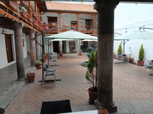 Balcone o terrazza di Casona Tobar Hotel