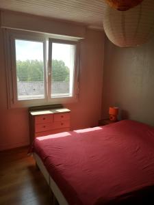 Ένα ή περισσότερα κρεβάτια σε δωμάτιο στο Chambre dans beau T3 très proche centre ville ! +11 φωτογραφίες
