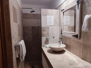 Koupelna v ubytování Hotel Suites Mar Elena