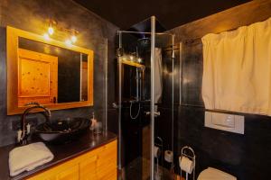 Koupelna v ubytování Das Kitz - deLuxe Chalet Valerie