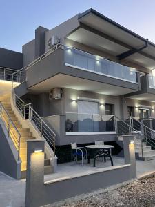 Balkón nebo terasa v ubytování Apartment In Nea Fokea