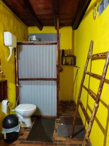 Cabaña los teros的一间浴室