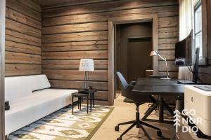 Area soggiorno di The Lazy Moose