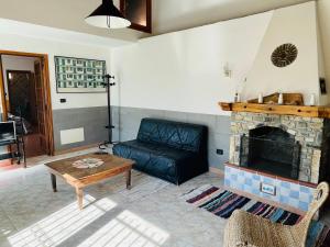 Χώρος καθιστικού στο Casa Uliveto