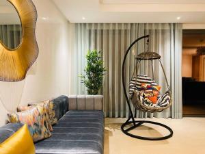 Χώρος καθιστικού στο MARINA - ROYAL PENTHOUSE by Appart’Ali +46 φωτογραφίες