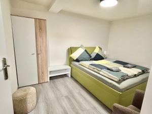 Postel nebo postele na pokoji v ubytování Hotel Labe