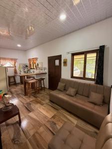 Posezení v ubytování Apartamento Santa Barbara