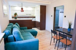 Χώρος καθιστικού στο Apartament Admiralski