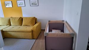 Ruang duduk di Apartman Lujzijana