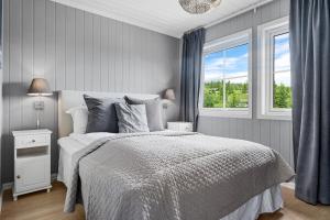 Postel nebo postele na pokoji v ubytování Trysilfjell 786 by Vacation Trysil