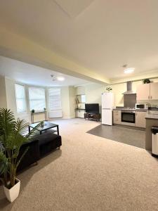 Kuchyň nebo kuchyňský kout v ubytování First Avenue Apartments Stylish 2 & 3 Bed Flats in Central Hove