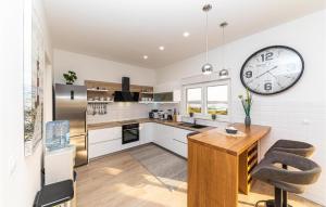 Η κουζίνα ή μικρή κουζίνα στο Nice Home In Kastel Kambelovac