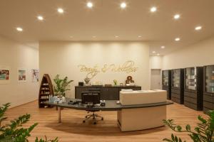 Ο χώρος του λόμπι ή της ρεσεψιόν στο Four Points by Sheraton Panoramahaus Dornbirn