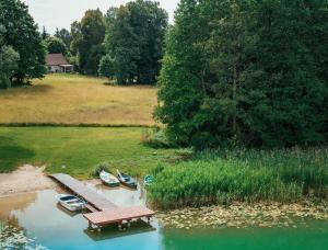 Naturlandskabet i nærheden af feriehuset