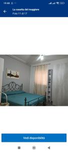 パレルモにあるla casetta del maggiore 2の窓のある部屋のスクリーンショット