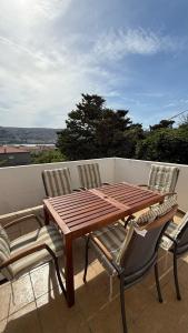 Balkón nebo terasa v ubytování Apartments Kurilić