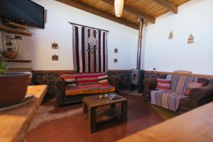 Χώρος καθιστικού στο Hostal Nuevo Amanecer