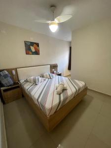 Postel nebo postele na pokoji v ubytování Hotel Belenzinho