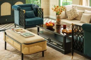 Χώρος καθιστικού στο JM Villas Tropical Khem Beach