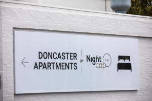 Certificat, premi, rètol o un altre document de Doncaster Apartments by Nightcap Plus