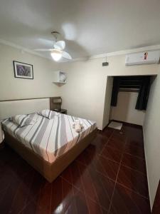 Postel nebo postele na pokoji v ubytování Hotel Belenzinho