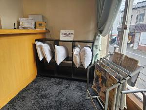 Uma área de estar em Select Inn Shimada Ekimae