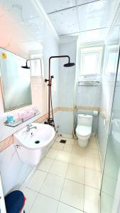 Koupelna v ubytování BÔNG SEN HOTEL CÔN ĐẢO