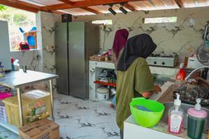 Køkken eller tekøkken på Mawun Valley Farmstays