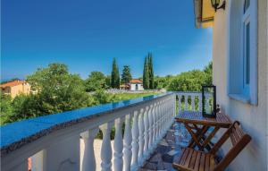 Balkón nebo terasa v ubytování Holiday Home Barusici With Sea View 09
