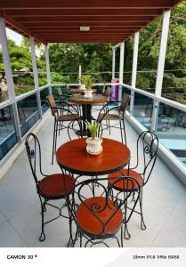 Uma varanda ou terraço em EPM Tower Hotel and Events Place
